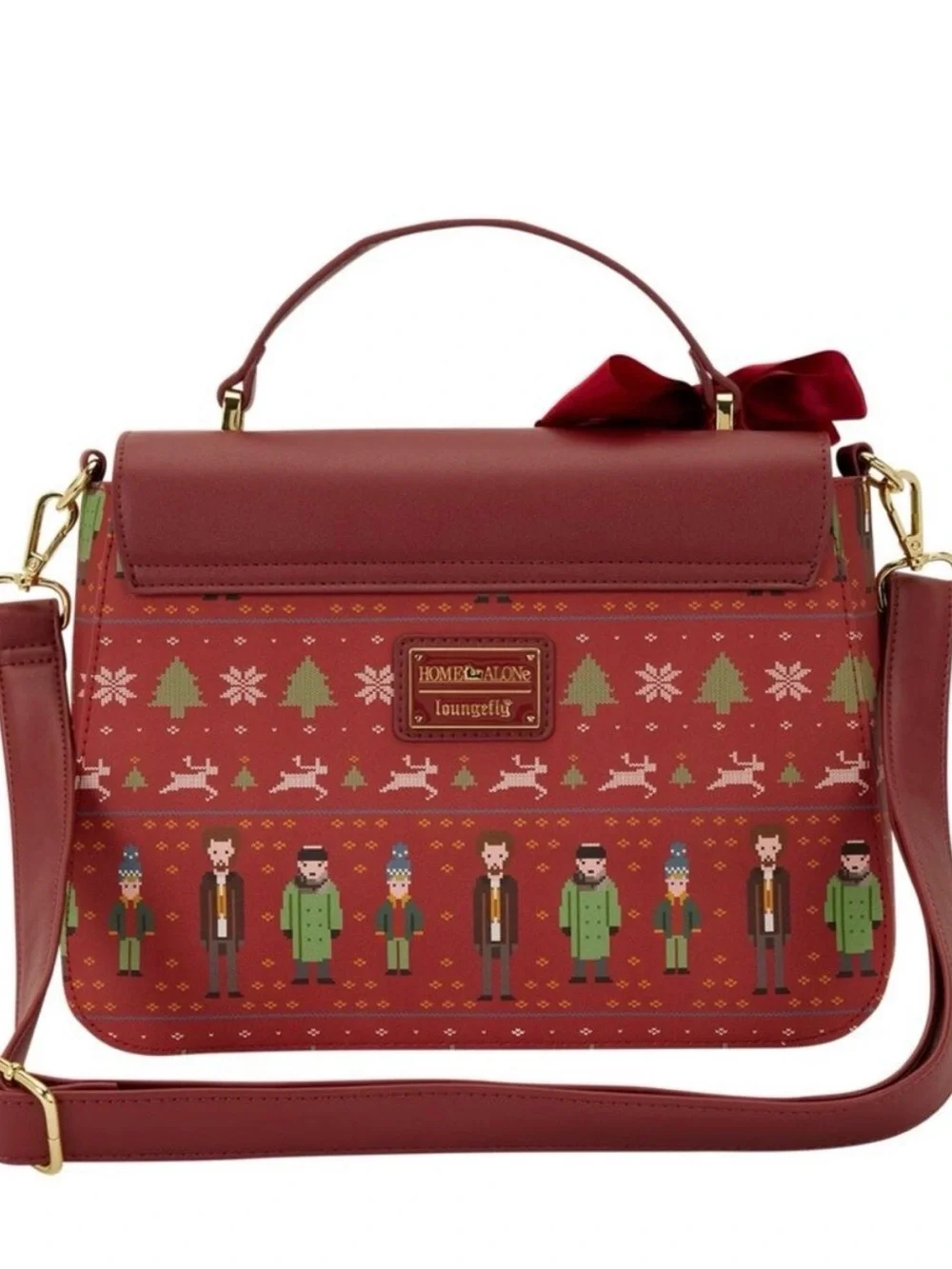 Loungefly Home Alone Crossbody Bag with Charms nwt